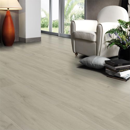 Holzfaser-Laminatboden - DEBO 04 - DEBO - CDF / schwimmende Klick-Verbindung / Holzoptik