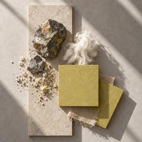 Verbundwerkstoff-Verblendplatte - MINERALAM&reg; - DEBO - Laminat / Mineralwolle / aufbereitete Industriemineralien