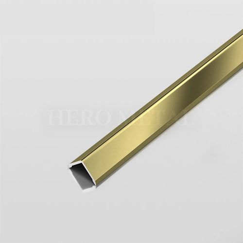 Profil für Struktur - Foshan Hero Metal Co.,Ltd.  - Aluminium / L / für Fliesen
