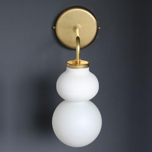 Moderne Wandleuchte - COOPER ONE MICRO - Lyngard - für den Innenraum / Messing / Bronze