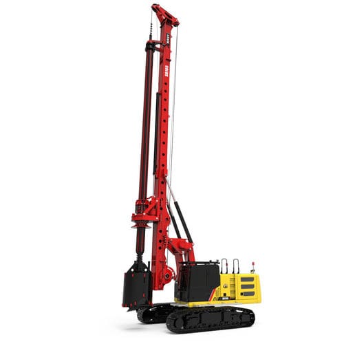 Drehbares Bohrgerät - SR215-C10 - SANY GROUP - dieselbetrieben / für Baustellen / auf Raupen