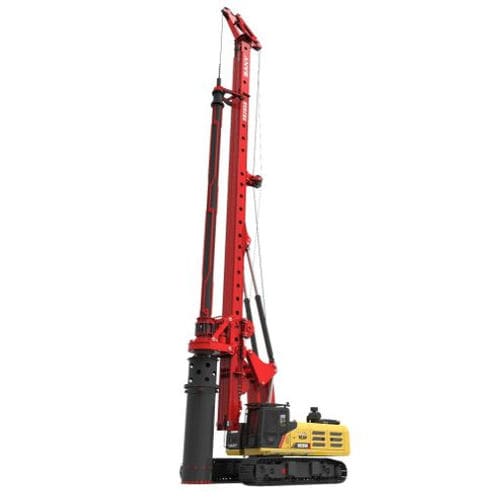 Drehbares Bohrgerät - SR400R-W10 - SANY GROUP - dieselbetrieben / für Baustellen / auf Raupen