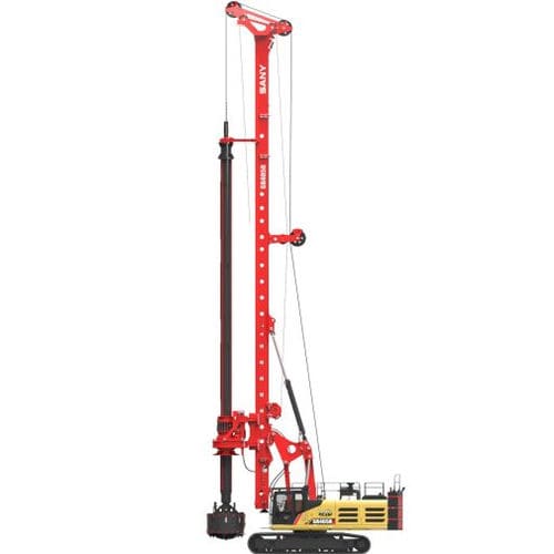 Drehbares Bohrgerät - SR405R-W10 - SANY GROUP - dieselbetrieben / für Baustellen / auf Raupen
