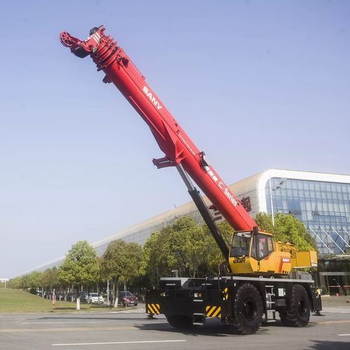 Auslegerkran - SRC1100T - SANY GROUP - Teleskop / mobil / für Hubanwendungen