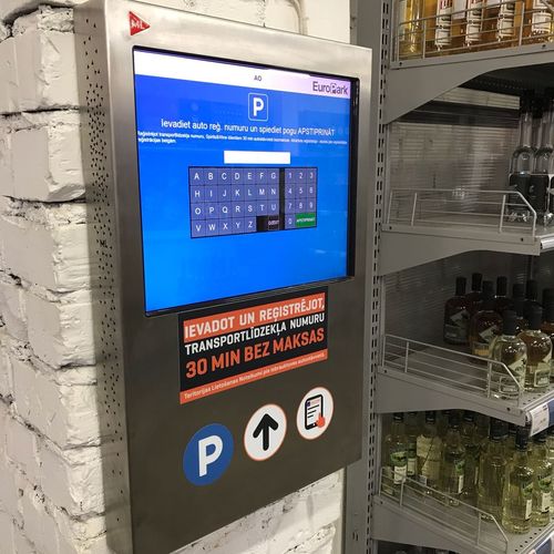 Überwachungs-Touchscreen - ML-515W - ML Infokiosks - wandmontiert / kabellos / individuell gestaltbar
