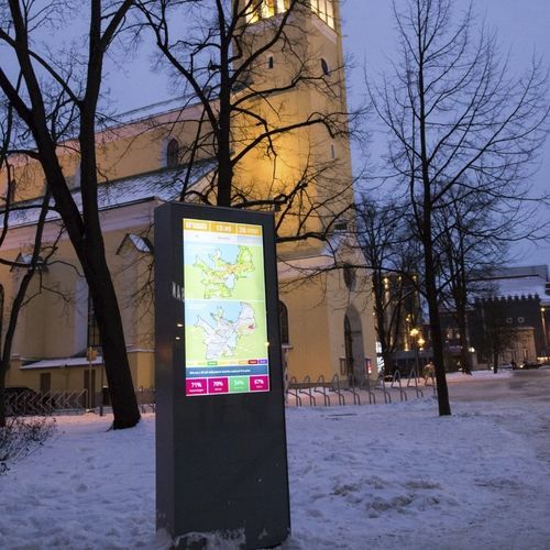 Wandmontierter Touchscreen - ML-960E - ML Infokiosks - bodenstehend / Intel® NUC / kabellos