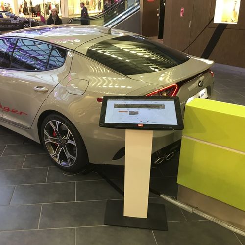 Selbstbedienungs-Infosäule - ML 530 - ML Infokiosks - für den Innenraum / bodenstehend / Intel® NUC
