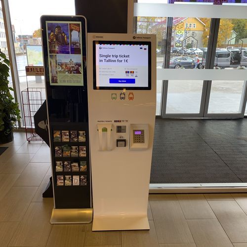 Zahlautomat für Restaurants - ML 510 - ML Infokiosks - für Flughafen / für Gesundheitseinrichtungen / für Krankenhaus