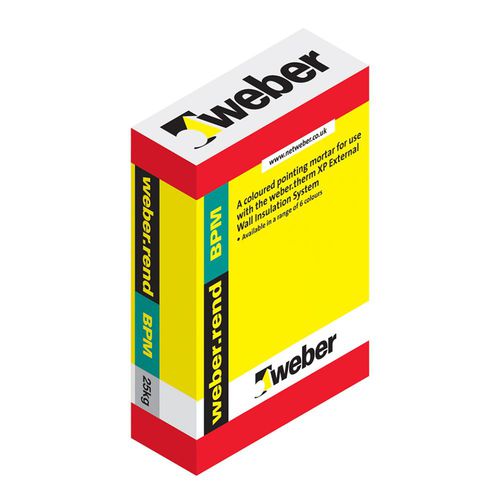 Mörtel für Wärmedämmverbundsysteme WDVS - WEBEREND BPM - Weber - Nachbearbeitung / Schutz / Polymer