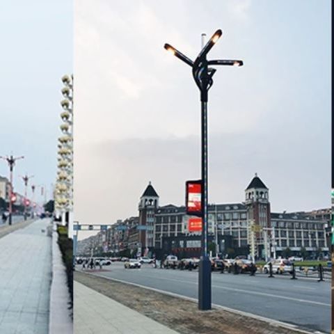Straßenlaterne - BLOSSOM - EXC Solar Street Light Technology Co., Ltd - modern / Metall / LED