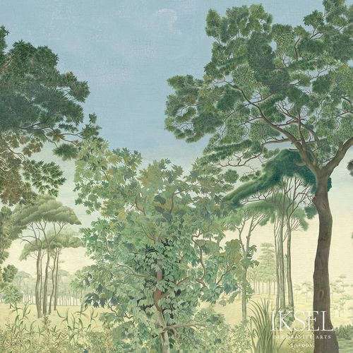 Moderne Tapete - SC135 Italian Promenade - Iksel Decorative Arts - Glasfaser / Vinyl / Naturmotiv