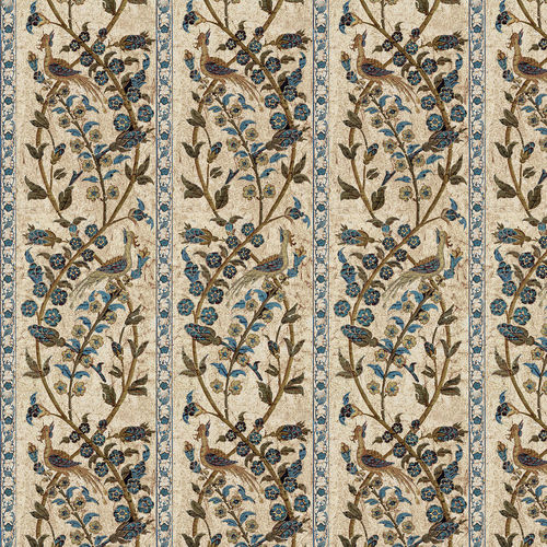 Moderne Tapete - RW537 Aleppo Stripe - Iksel Decorative Arts - Glasfaser / Vinyl / Naturmotiv