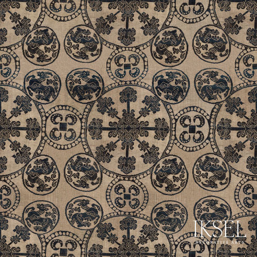 Moderne Tapete - RW908 Buyid Goats - Iksel Decorative Arts - Glasfaser / Vinyl / Naturmotiv