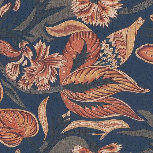 Moderne Tapete - RW311 Coromandel Indienne - Iksel Decorative Arts - Glasfaser / Vinyl / PVC