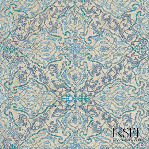 Moderne Tapete - RW531 Isfahan - Iksel Decorative Arts - Glasfaser / Vinyl / PVC