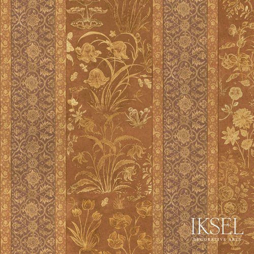 Moderne Tapete - RW921 Jahangir Stripe - Iksel Decorative Arts - Glasfaser / Vinyl / Naturmotiv