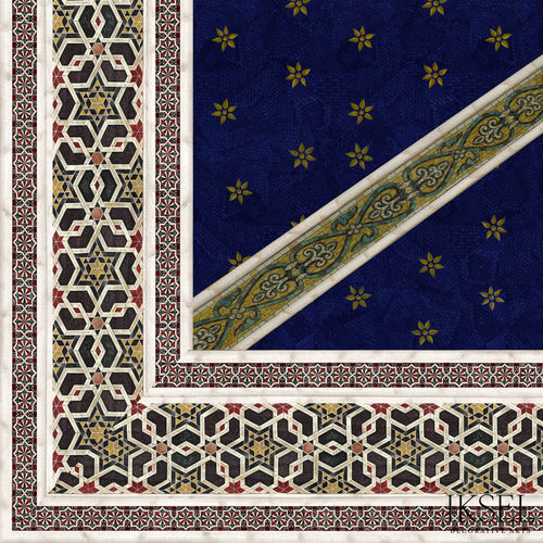 Moderne Tapete - CE218 Palermo Stars X-Ceiling - Iksel Decorative Arts - Glasfaser / Vinyl / Naturmotiv
