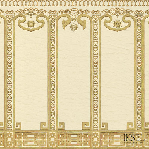 Moderne Tapete - AR652 Brighton Ming - Iksel Decorative Arts - Vinyl / Glasfaser / geometrisches Muster