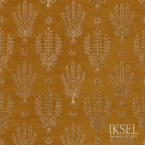 Moderne Tapete - RW205 Roxelane - Iksel Decorative Arts - Vinyl / Glasfaser / Blumen