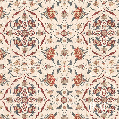 Moderne Tapete - RW312 Shah Jahan - Iksel Decorative Arts - Vinyl / Glasfaser / Naturmotiv