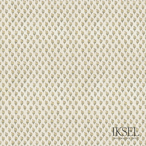 Moderne Tapete - RW931 Mogul Turban Boteh - Iksel Decorative Arts - Vinyl / Glasfaser / Naturmotiv