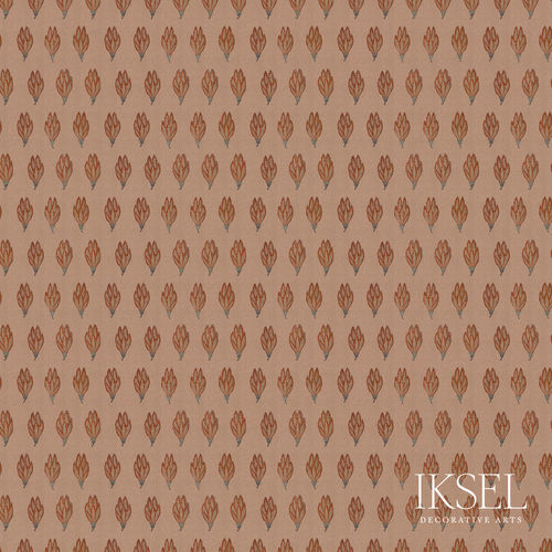 Moderne Tapete - RW540 Persian Tulips - Iksel Decorative Arts - Vinyl / Glasfaser / Naturmotiv