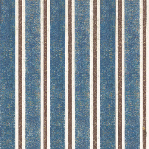 Moderne Tapete - RW713 KUBILAI'S STRIPE - Iksel Decorative Arts - Vinyl / Glasfaser / Streifenmuster