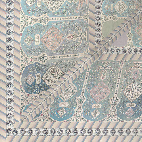 Moderne Tapete - CE131 OTTOMAN TENT PASHA CEILING - Iksel Decorative Arts - Vinyl / Glasfaser / Blumenmotiv