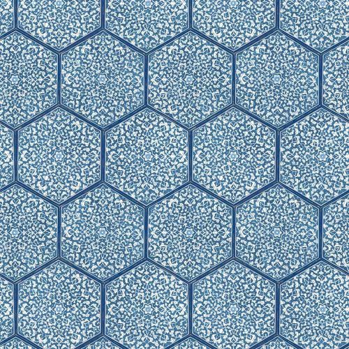 Moderne Tapete - IZNIK HALIME RW123 - Iksel Decorative Arts - Glasfaser / Vinyl / geometrisches Muster