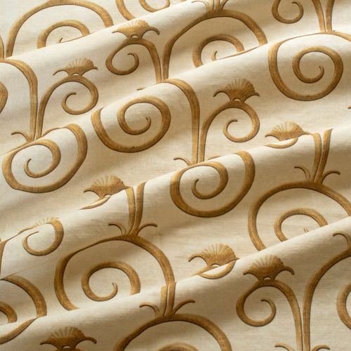 Möbelstoff - DECO SPIRALS RF447 - Iksel Decorative Arts - für Vorhänge / Wand / für die Innenarchitektur
