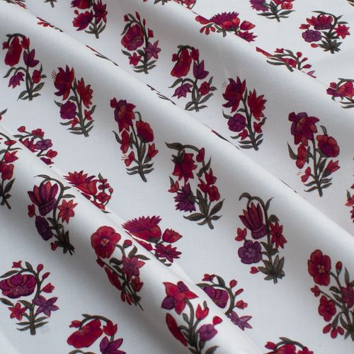 Möbelstoff - BOTEH RF302 - Iksel Decorative Arts - für Vorhänge / für die Innenarchitektur / Blumenmotiv