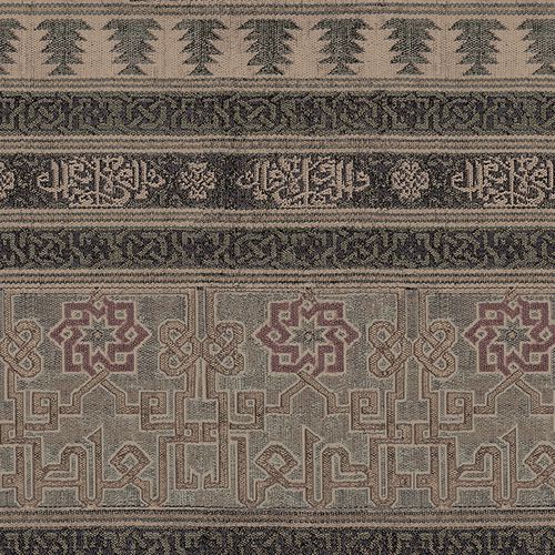 Möbelstoff - ALCAZAR BAYADERE RF906 - Iksel Decorative Arts - für Vorhänge / für die Innenarchitektur / Arabeskenmuster