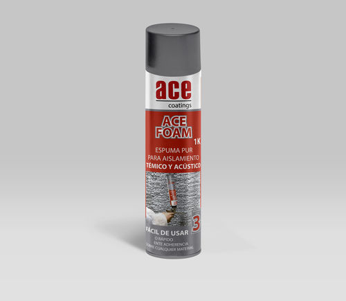 Polyurethanschaumisolierung - ACE FOAM 1K - Ace - Thermo / thermo-akustisch / Akustik
