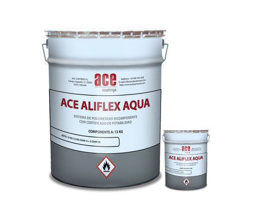 Emaille-Farbe - ACE ALIFLEX AQUA - Ace - wasserdicht / für Außenbereich / für Wand