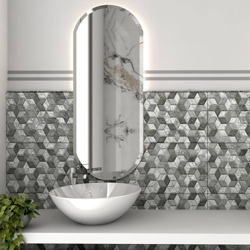 Feinsteinzeugfliesen - DIAMOND - PT. Sun Power Ceramics - matt / Relief / für den Innenraum