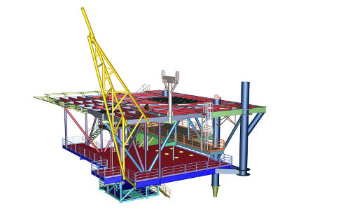 CAD-Software - OFFSHORE - BOCAD SERVICE INTERNATIONAL - Berechnung / für Stahlkonstruktion / 3D