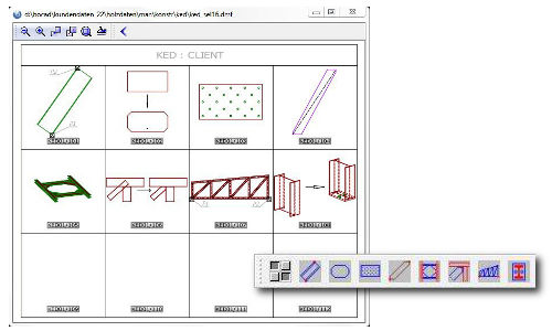 Zeiche-Software - BOCAD-3D/EDIT - BOCAD SERVICE INTERNATIONAL - Modellierung / Architektur / für Stahlkonstruktion