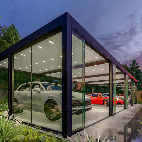 Carport für Parkplätze - LENORE - SCHILDR Inc - Aluminium