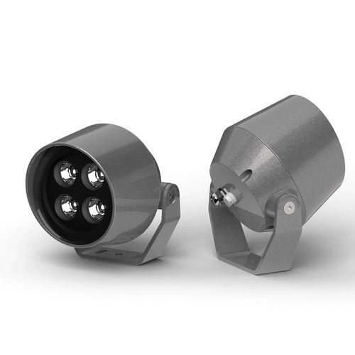 LED-Strahler - eWHITE 4 - Spacecannon Sne - IP66 / Aluminium / grau