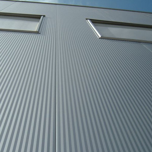 Sandwich-Dämmplatte für Wand - GIESSE - ISOMEC - mit Aluminiumdeckblech / Polyisocyanuratkern PIR / PUR-Kern