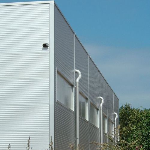 Sandwich-Dämmplatte / für Fassaden - ISO TP - ISOMEC - für Wand / mit Aluminiumdeckblech / Polyisocyanuratkern PIR