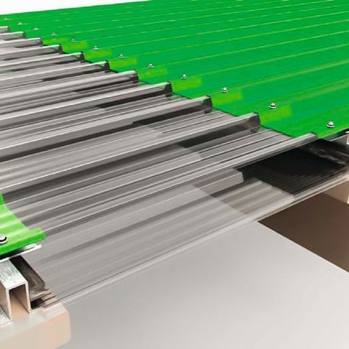 Well-Polycarbonatplatte - POLICOM 5G - ISOMEC - Dach / lichtdurchlässig / mit UV-Schutz