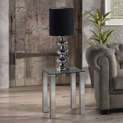 Tischlampe - MANCHESTER - CAMINO A CASA - Eisen / Baumwolle / Polyester