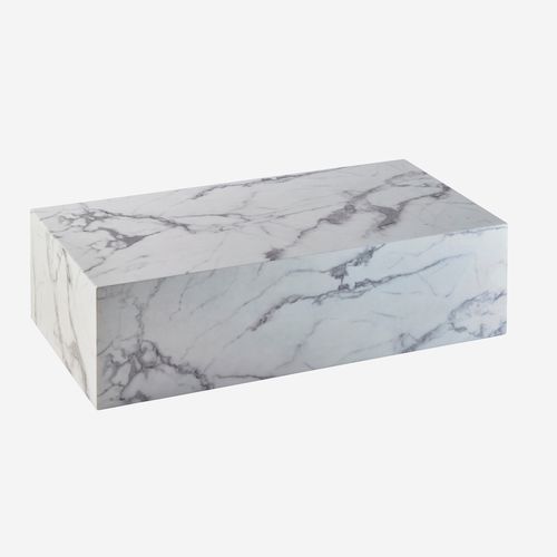 Moderner Couchtisch - CORE - CAMINO A CASA - Marmor / Gestell aus Marmor / rechteckig