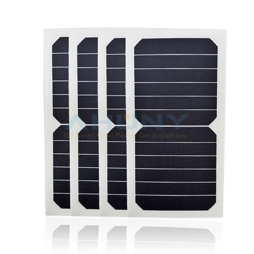 Planes Photovoltaik-Solarmodul - EGO S7W - SHENZHEN AHONY POWER CO.,LTD - flexibel / black / hoch montiert