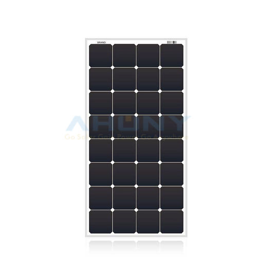 Monokristallines Photovoltaik-Solarmodul - ERIGID M120W - SHENZHEN AHONY POWER CO.,LTD - halbstarr / black / hoch montiert