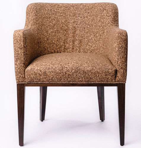 Moderner Stuhl - ECO - CREATIVE-CORK - für den Innenraum / Kork / Gestell aus Holz