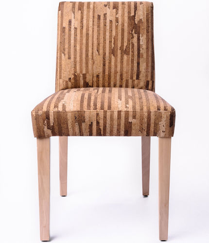 Moderner Stuhl - BIO - CREATIVE-CORK - für den Innenraum / Kork / Gestell aus Holz
