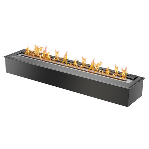 Bioethanol-Brennkammer / Edelstahl - EB3600 BLACK - IGNIS Development, Incorporated - Stahl / rechteckig / modern