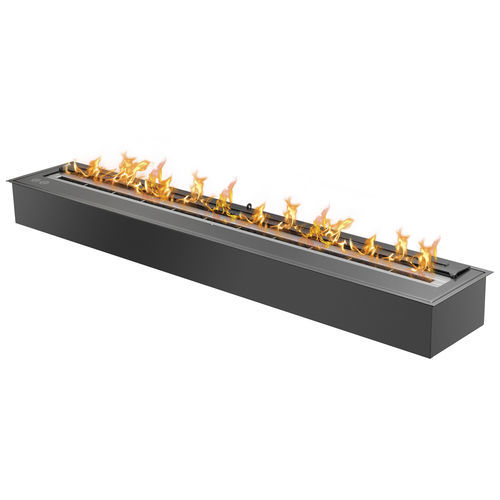 Bioethanol-Brennkammer / Stahl - EB4800 BLACK - IGNIS Development, Incorporated - rechteckig / modern / einbaufähig